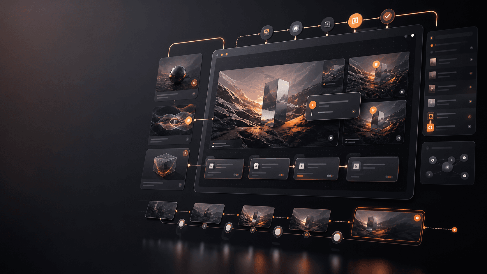The Current Agentic Workflow for Creative Workspaces